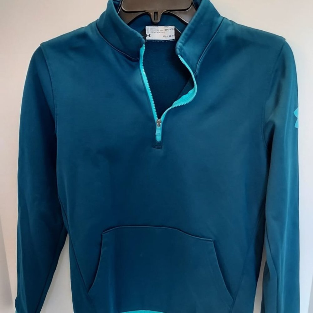 Under Armour 1/4 Zip  Pullover Cold Gear Sweatshirt
